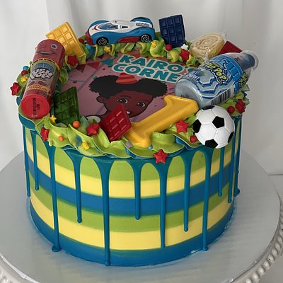 Gracie’s Corner Blue Cake