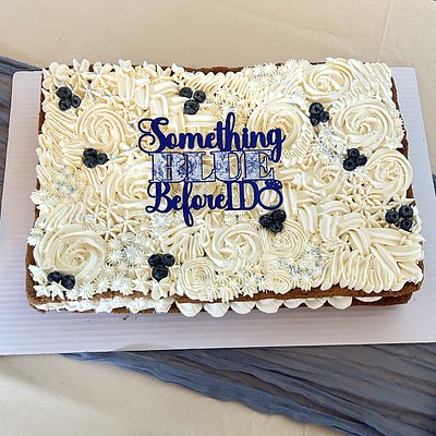 Two Layer Cookie Sheet Cake