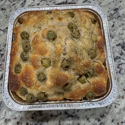 Olive Rosemary Focaccia 