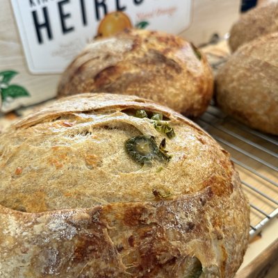 Jalapeño Cheddar Sourdough