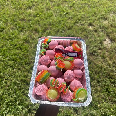 Small Candied fruit pan (Grapes Only)