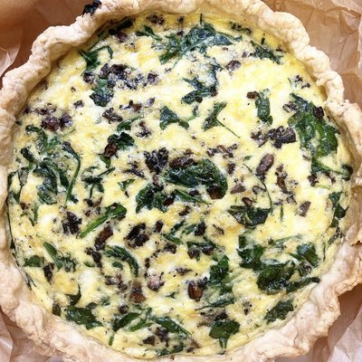 Spinach & Mushroom