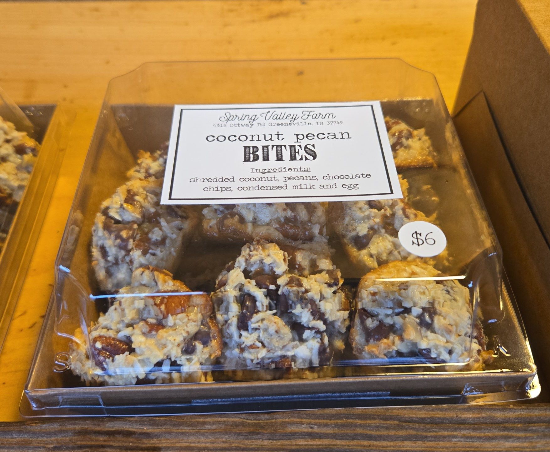 Coconut Pecan Bites 