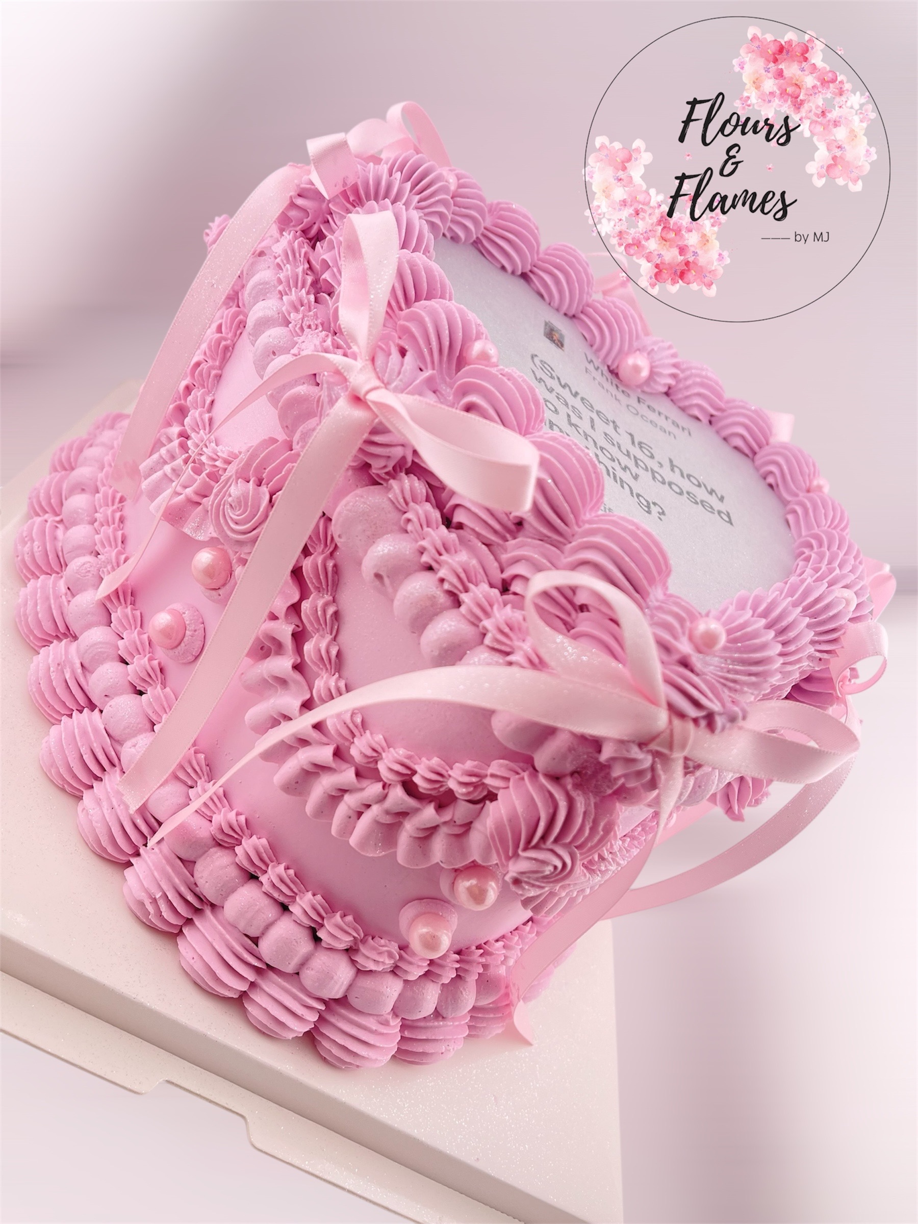 Heart Custom Cake Inquiry Form