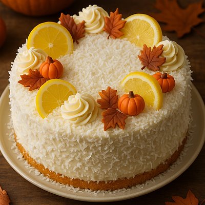 Gluten Free Coconut & Lemon Tropical 
