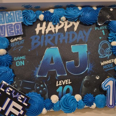 1/4 Sheet Cake 