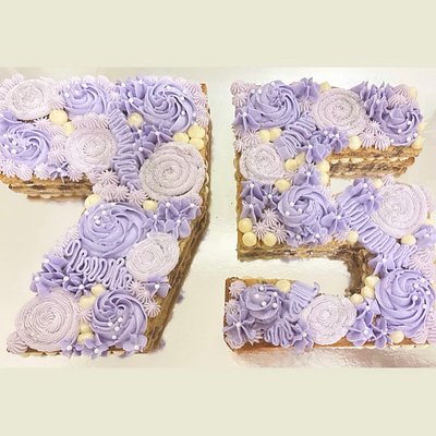 2 - 12in Double Layer Cookie Cakes 