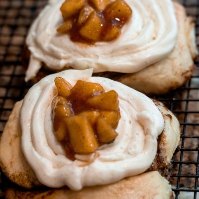 Apple Pie Cinnamon Rolls