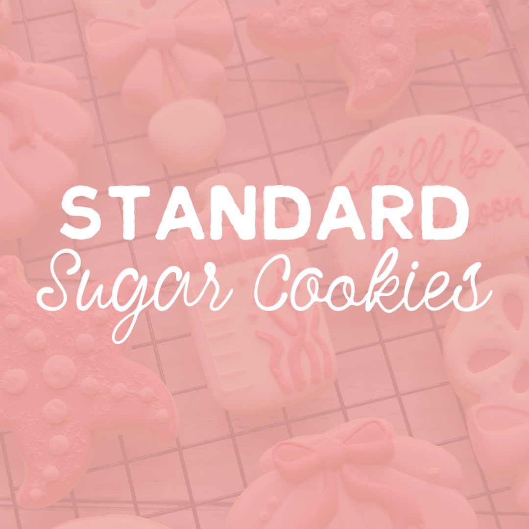 Standard Sugar Cookies (4 Designs)