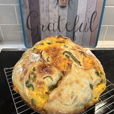 Jalapeño Cheddar Sourdough