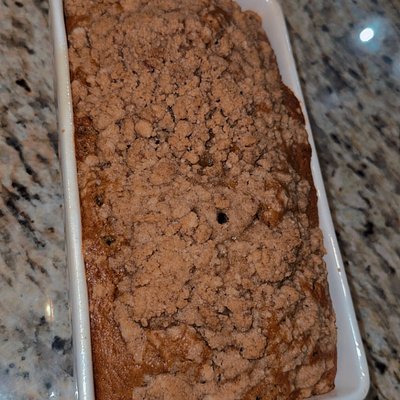 Pumpkin Bread (Brown Cinnamon Streusel)