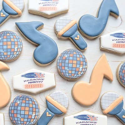 Basic "Window Treatment" Dozen Cookies/ Printed Logo Cookies