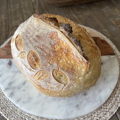 Classic Plain Sourdough Loaf