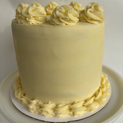 8 Inch Lemon On Lemon Cake