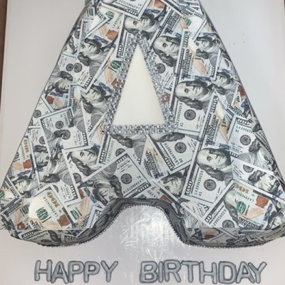 Single Number/Letter Cake 