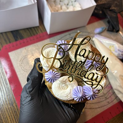Mini Cookie Cake (6”) 