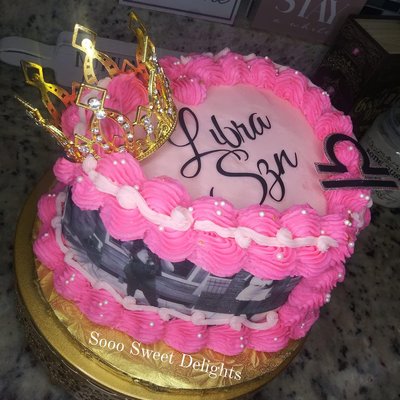 6 Inch Heart Or Round Cake With Edible Images
