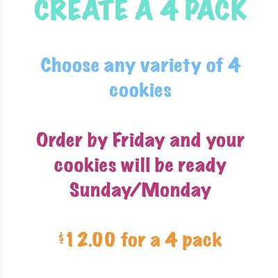 Create Your Own 4 Pack!