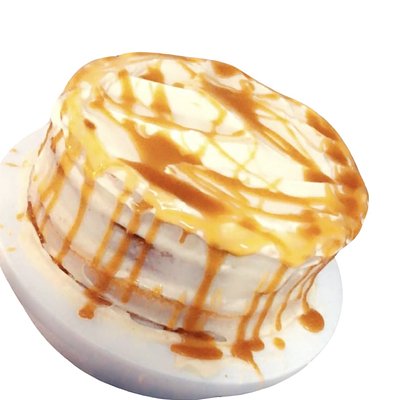 Caramel & Butter Cream 9” Cheesecake Cake