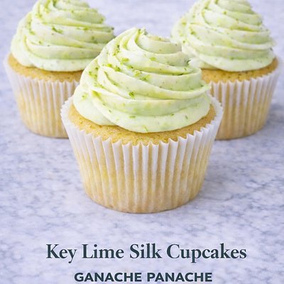 Key Lime Silk Cupcakes