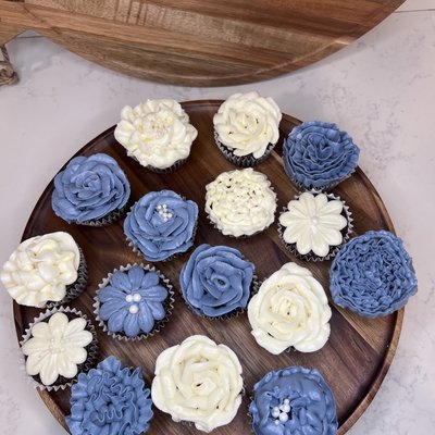 Flower Cupcakes- Full Dozen 