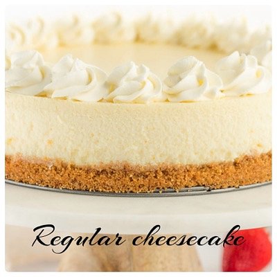 Regular Cheesecake 10 Inch 