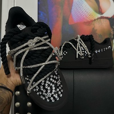 Matte Forces w/ Red Bottom,Bling or Splatter