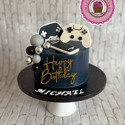 Gaming Consoles Cake 