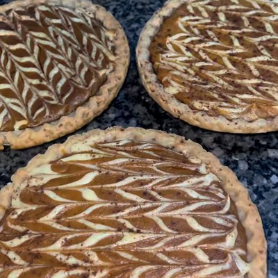Sweet Potato Cheesecake Pie