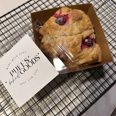 Orange Cranberry Scone