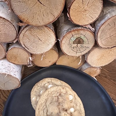 Brown Butter, Sourdough Macadamia Nut Cookies