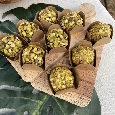 Vanilla Pistachio Brigadeiro