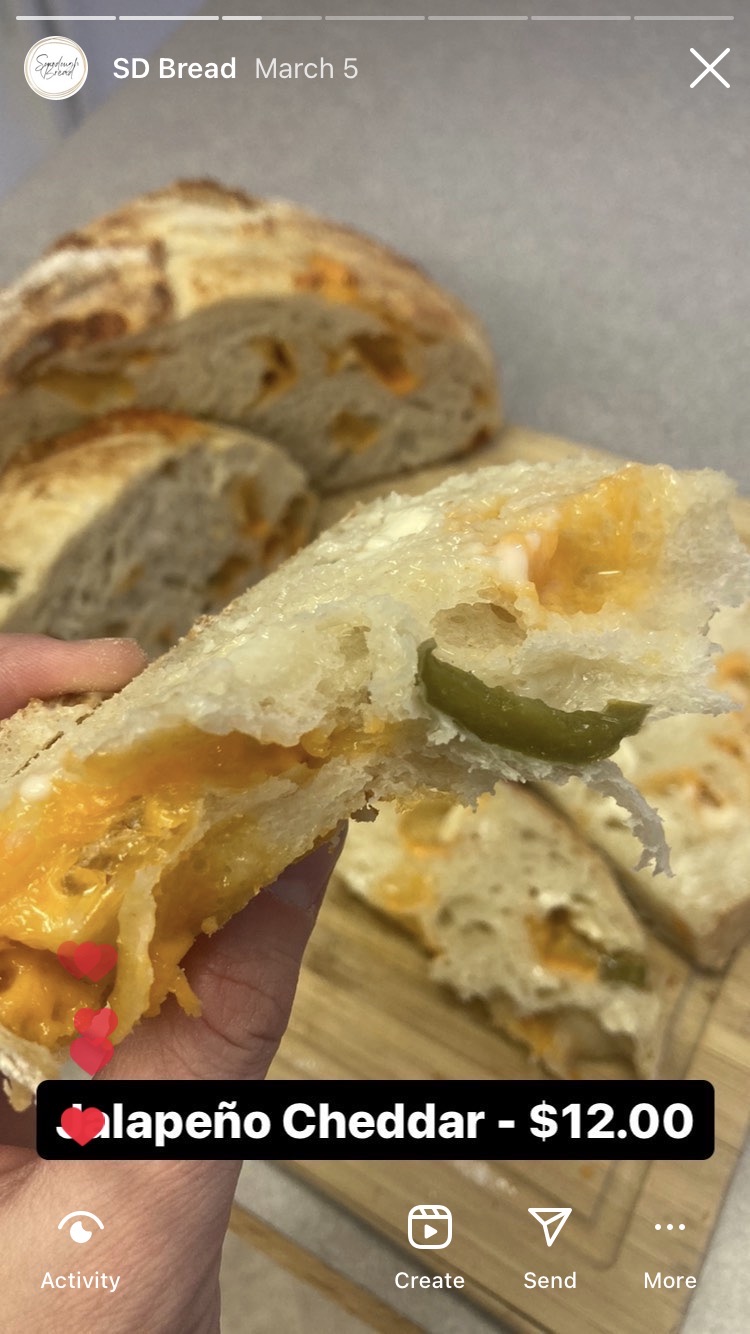 Jalapeño Cheddar Sourdough