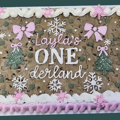 9x13 Cookie Cake