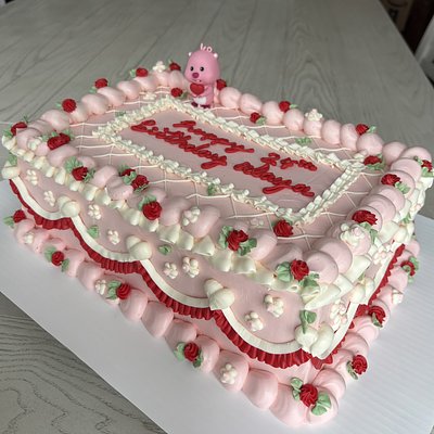 Quarter Sheet Cake