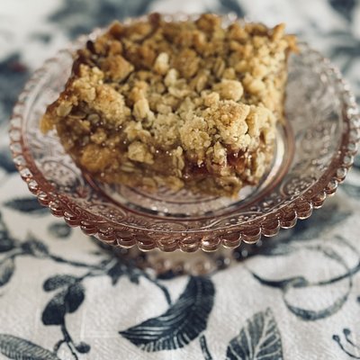 Strawberry Oatmeal Bars 