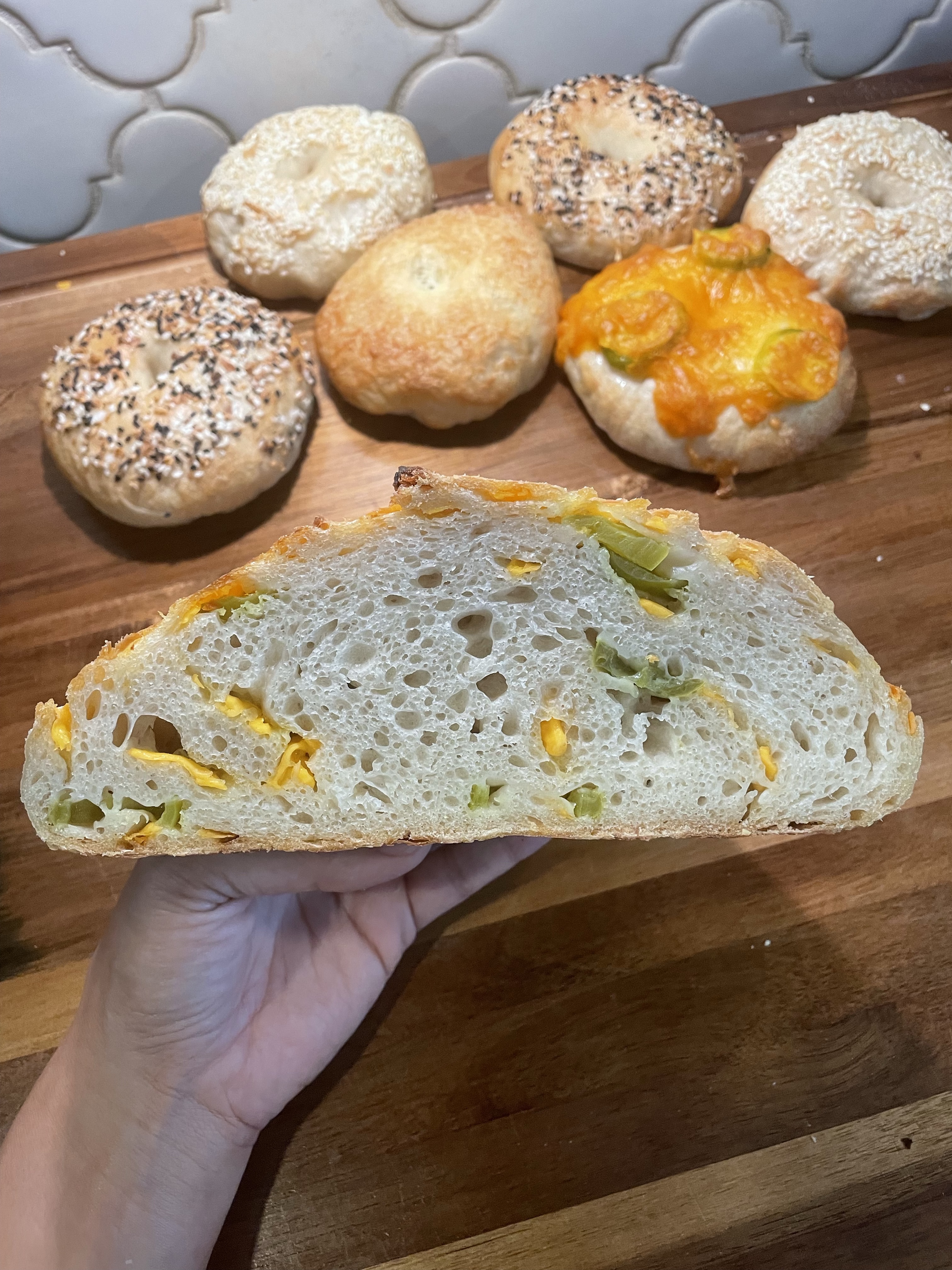 Cheddar Jalapeño Boule 