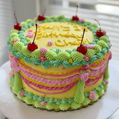 Cake 8 Inch For (20-25 People)