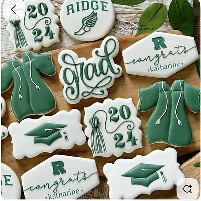 Graduation Custom Sugar Cookies