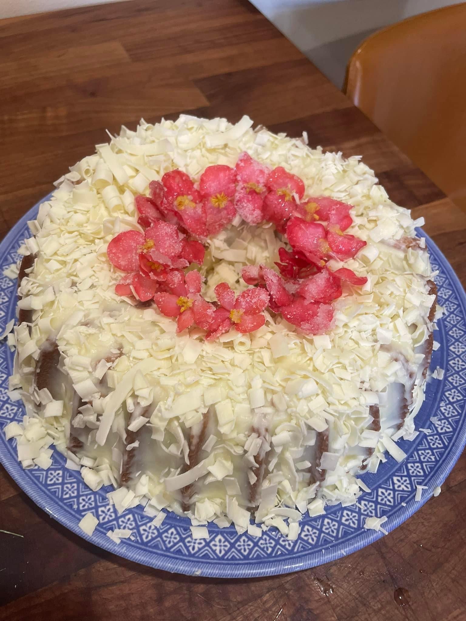 White Chocolate Mud Cake 