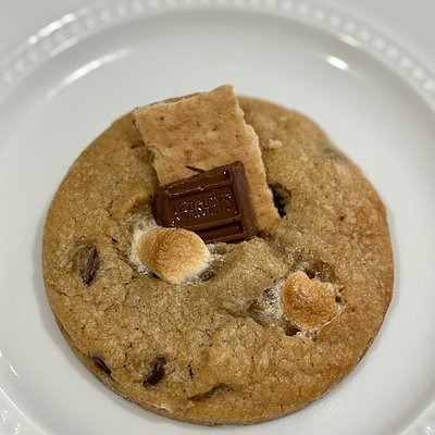 One Dozen (Regular Size) S’mores Cookies 
