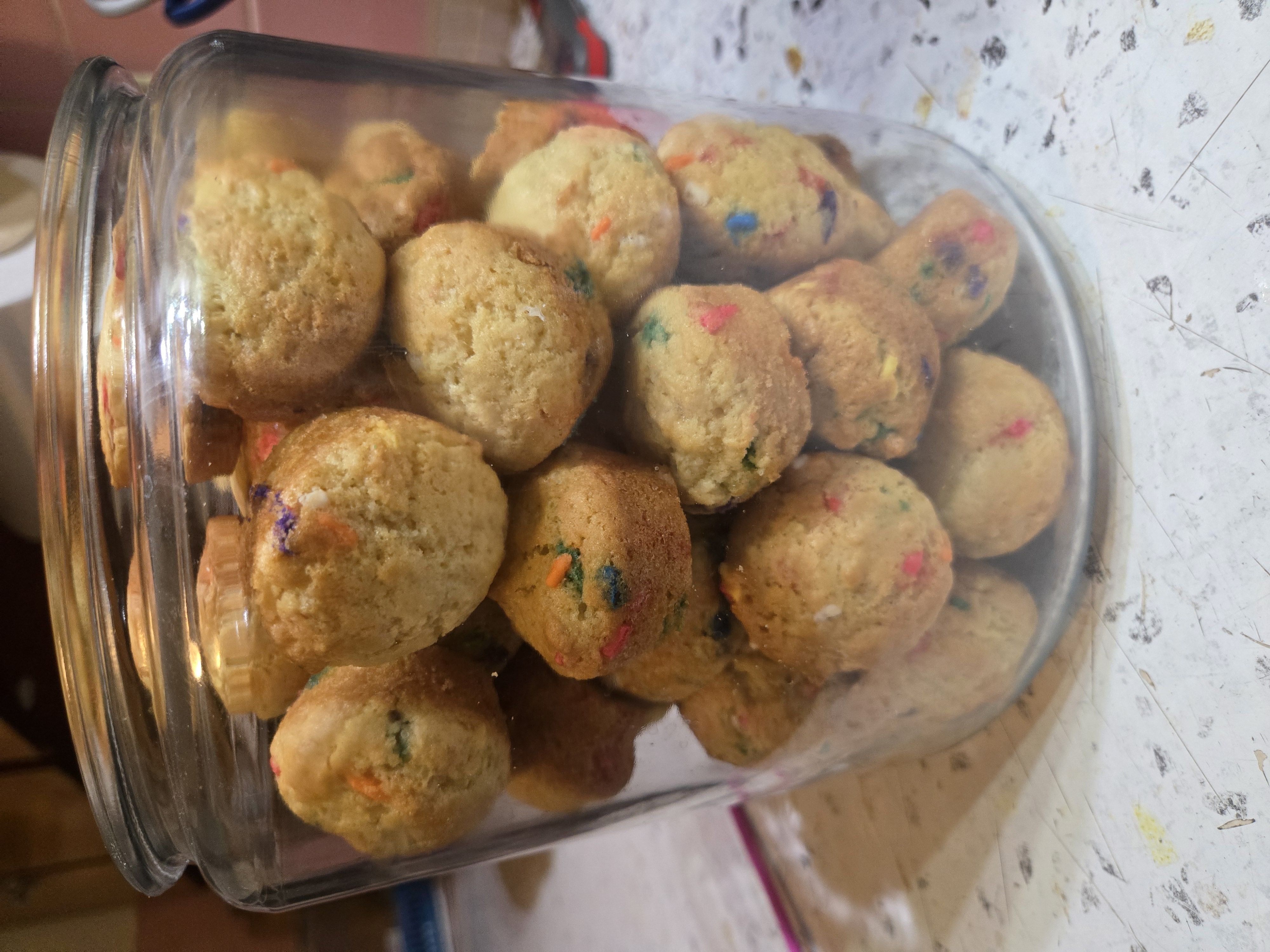 Funfetti Mini Muffins 