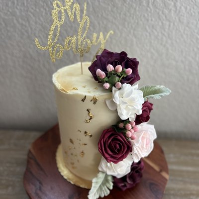 Custom Baby Shower Cake
