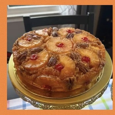Pineapple Upside Down Cake 9”
