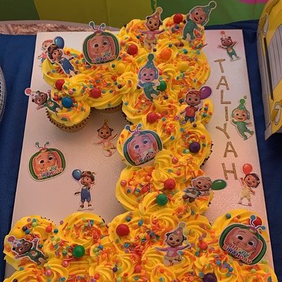 Number Cupcakes 24-40 