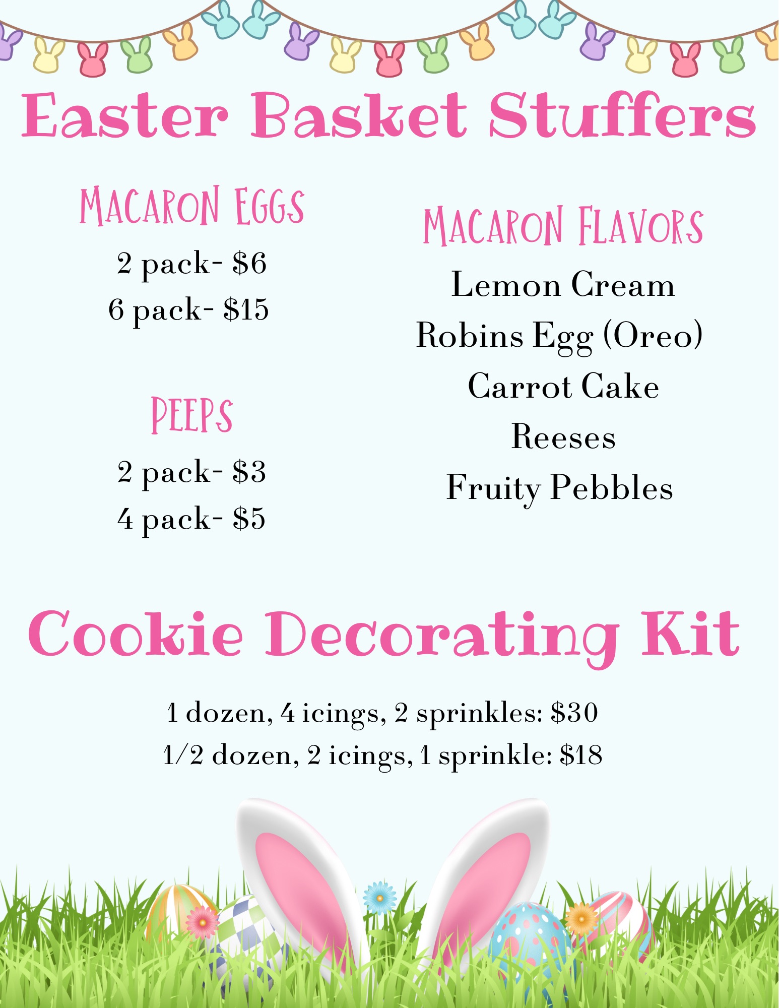 Easter Egg Macarons
