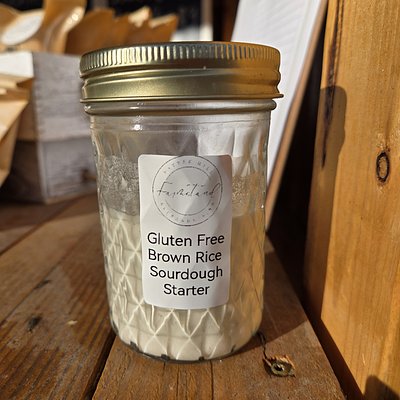 Brown Rice Sourdough Starter