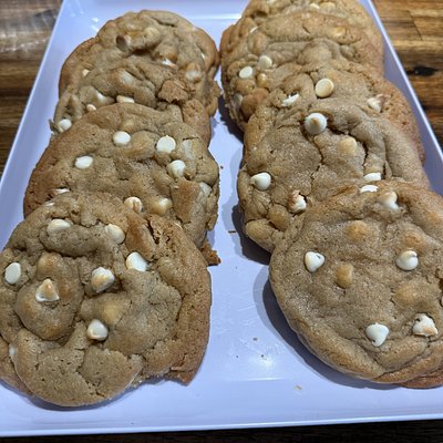 Wackadamia Bakery Style Cookies.  