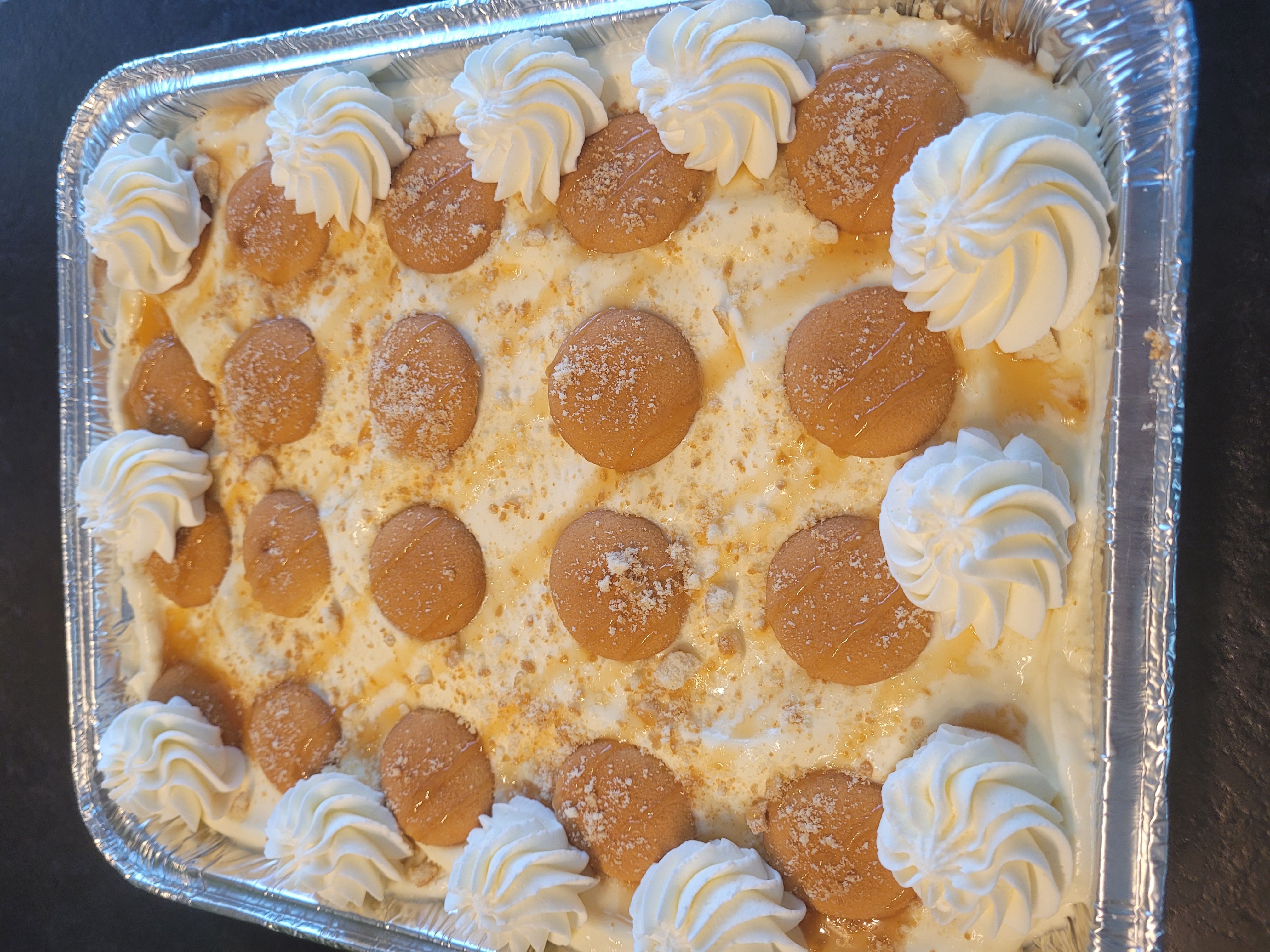 Half a Pan Banana Pudding