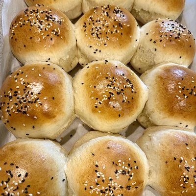 Sourdough Burger Buns 6 Ct
